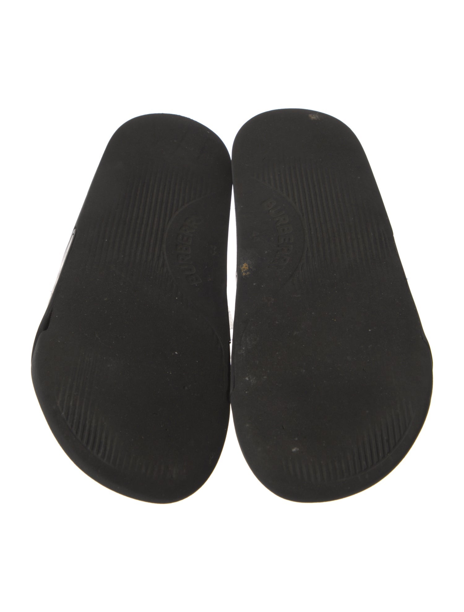 Burberry Nova Check Pattern Rubber Slides